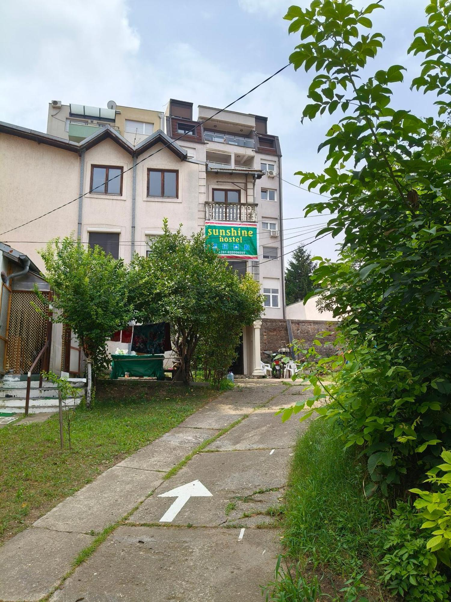 Sunshine Hostel 免费洗衣机 高速上网 Belgrad Exterior foto